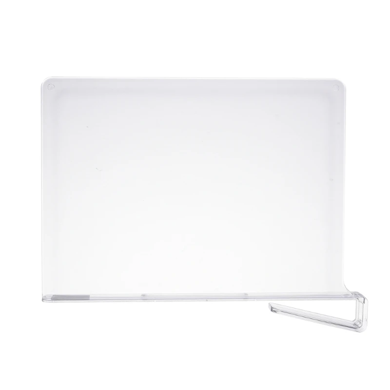 

2 Pcs Clear Acrylic Shelf Dividers for Closet Wood Closets Shelf Separator and Organizer Multipurpose Partition Plate