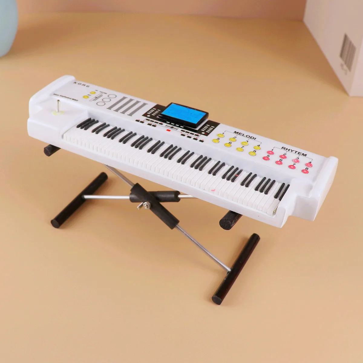 Миниатюрная Электронная Реплика органной модели с Чехол кукольный домик