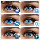 Цветные контактные линзы для косплея orella, 1 пара (2 шт.), разноцветные контактные линзы для красоты глаз, разноцветные линзы ed для Хэллоуина