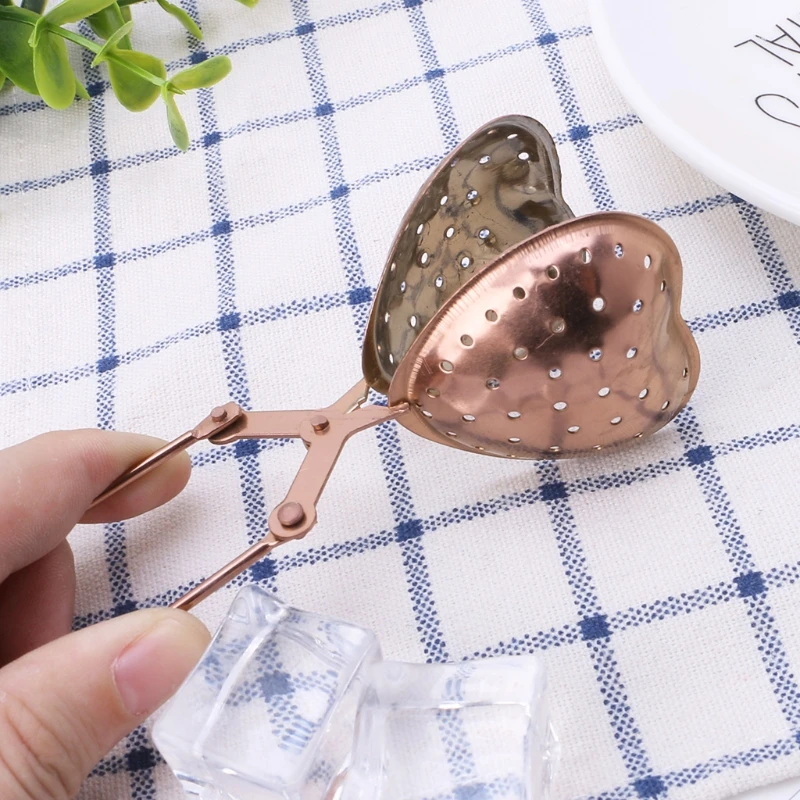 

Stainless Steel Spoon Bulk Loose Tea Leaves Mesh Ball Infuser Filter Strainer