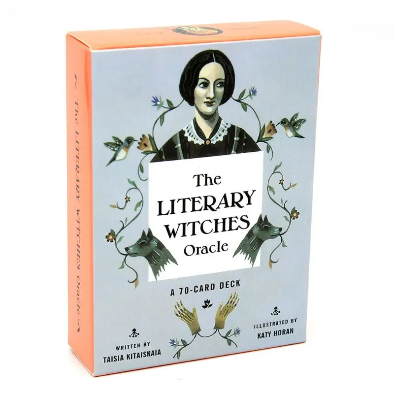 

The Literary Witches Oracle 70 Cards Tarot Deck Mysterious Divination English Family Party Board Game