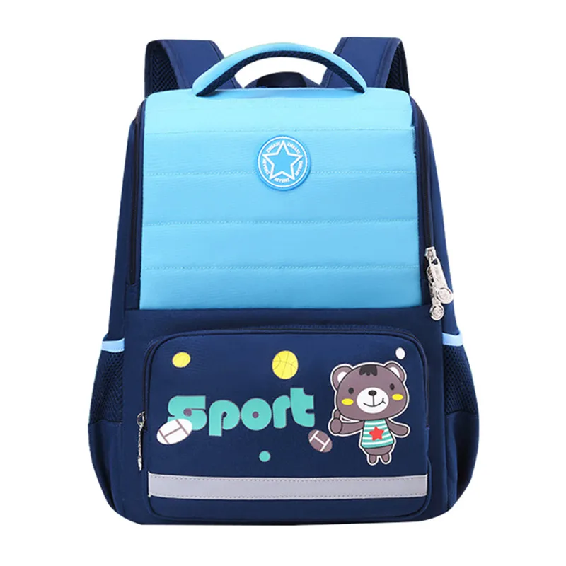 Водонепроницаемые нейлоновые ортопедические школьные ранцы для мальчиков и