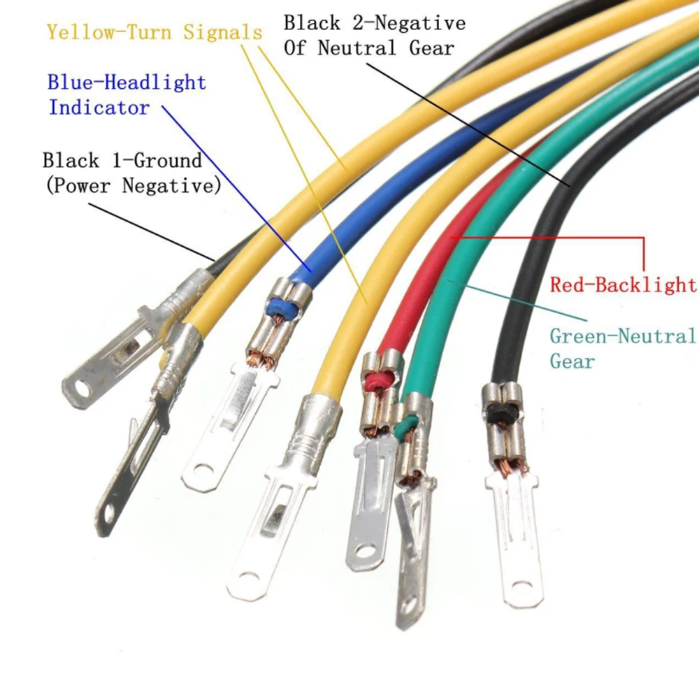 Универсальный одометр для мотоцикла 12 В двойной скоростной измеритель со