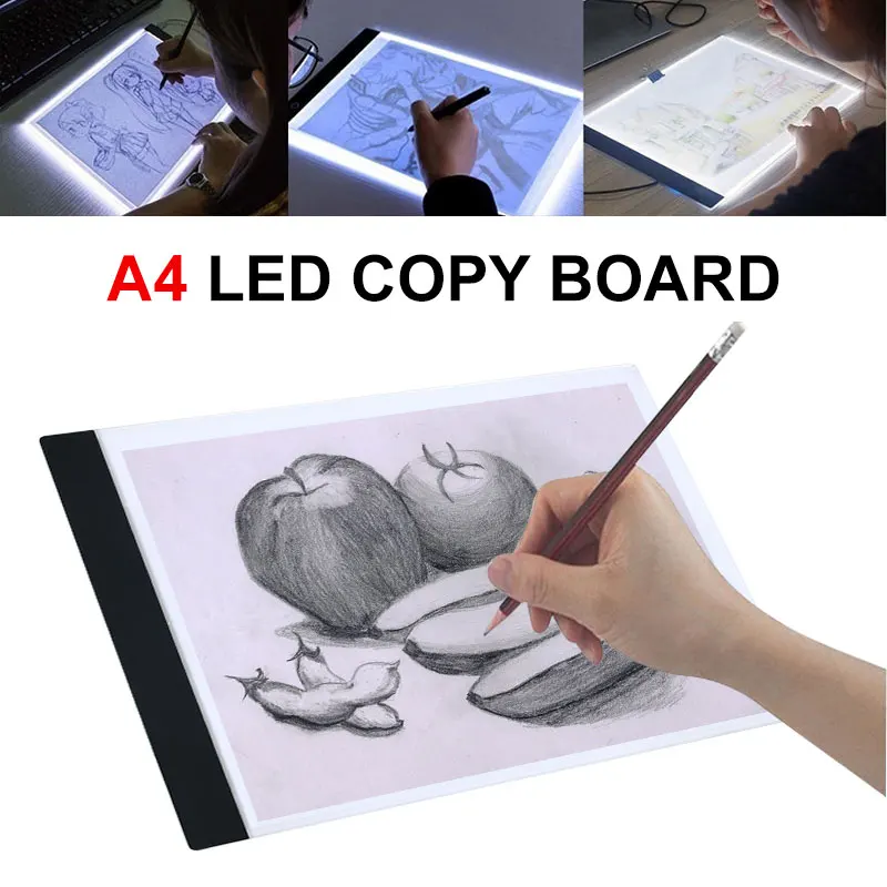 СВЕТОДИОДНЫЙ цифровой планшет для рисования A4/A5 графический светодиодный