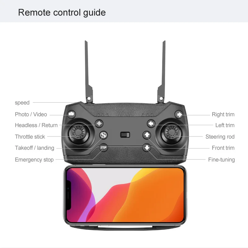 

2021 New drone KK6 RC Drone 4K HD Dual Camera 50X Times Zoom WIFI FPV Foldable Quadcopter One-click Return Kids Toys rc plane