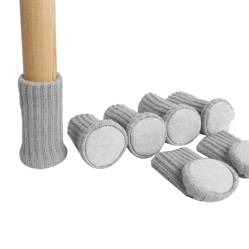 Трикотажные эластичные Нескользящие стул носки мебельные колодки защитные