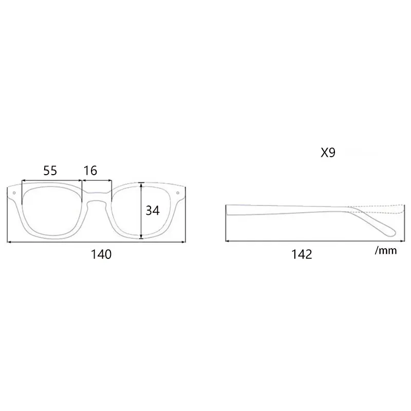 Титановые оптические оправы для очков мужские сверхлегкие негабаритные очки по