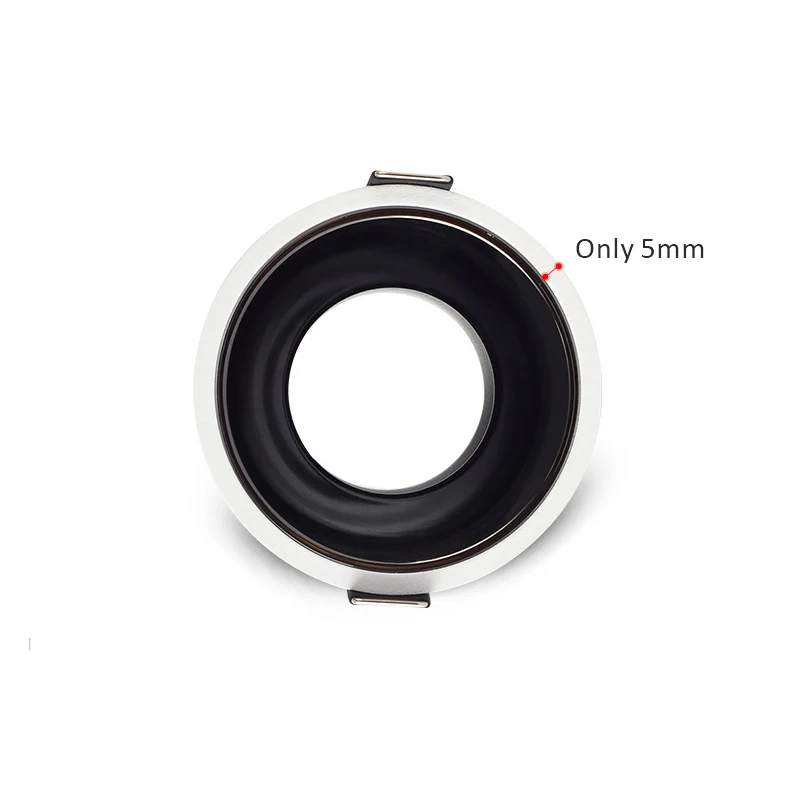 Цвет: белый черный светодиодный точечные потолочные светильники Рамка Анти