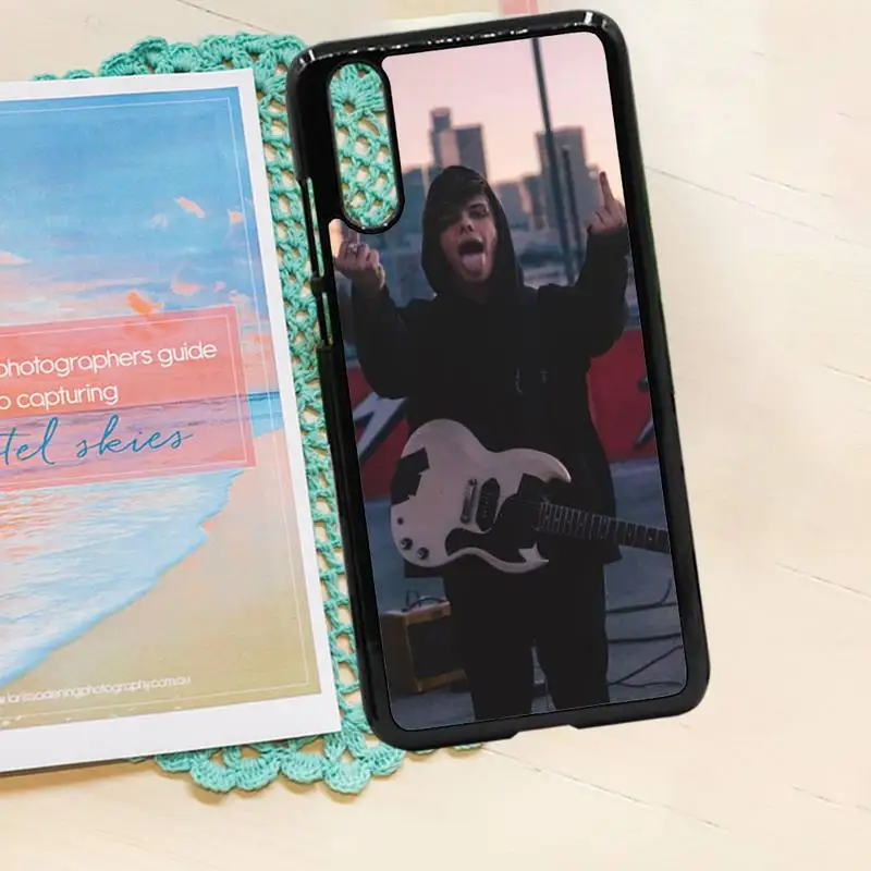 

Yungblud famous Rapper Phone Case PC for iPhone 11 12 pro XS MAX 8 7 6 6S Plus X 5S SE 2020 XR luxury design shell funda