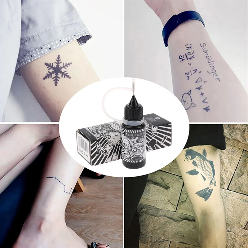

10ML Semipermanent Tattoo Ink Paste Juice Ink Temporary Body Art Painting Cream