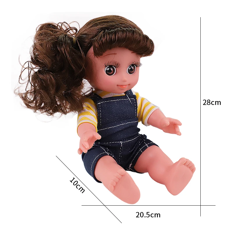 10 дюймов Bebes Reborn Baby Dolls с лошадью-качалкой мягкие силиконовые куклы боди малыши