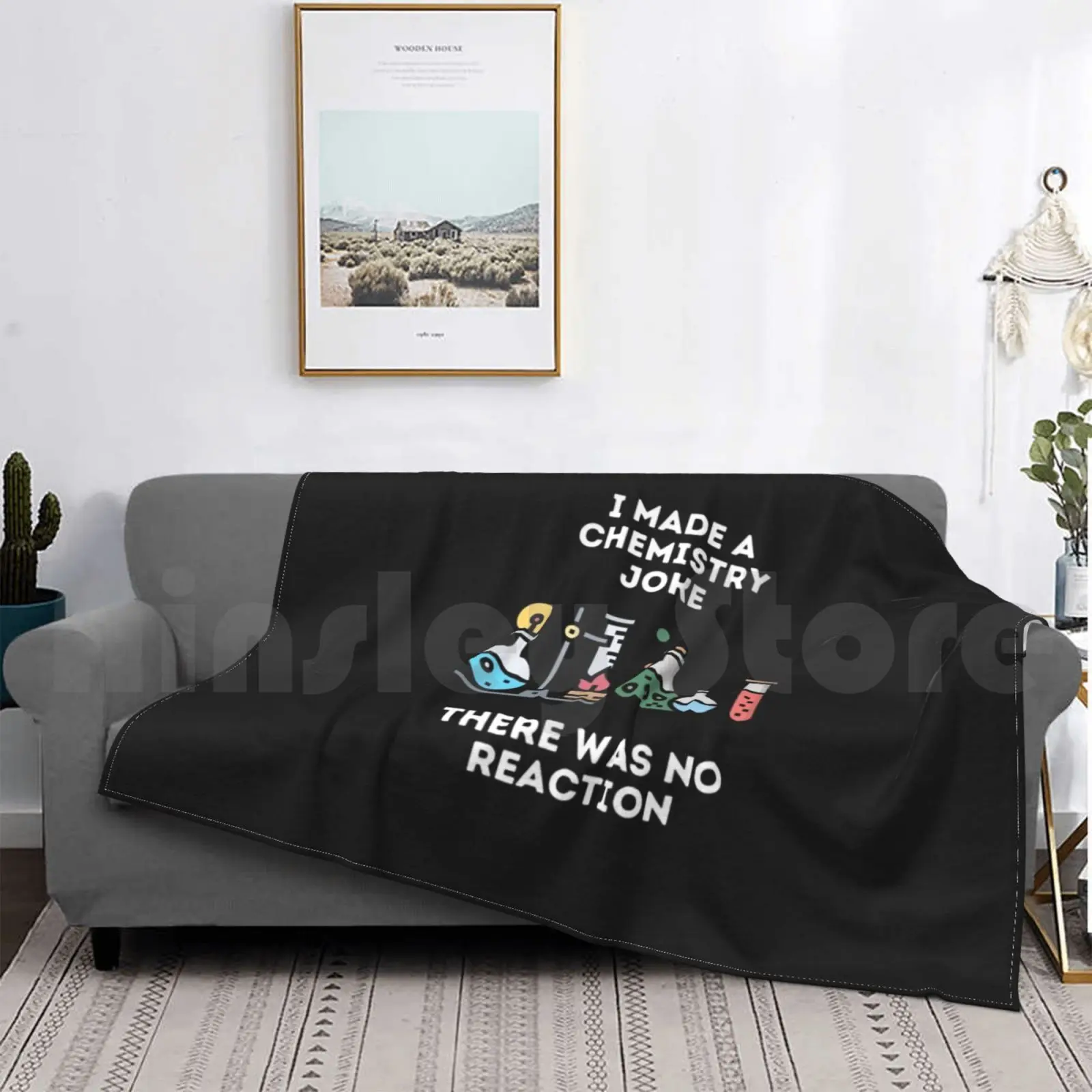 Химия шутка 2 одеяло супер мягкое теплое искусственное тонкое Alexinho2021 классная