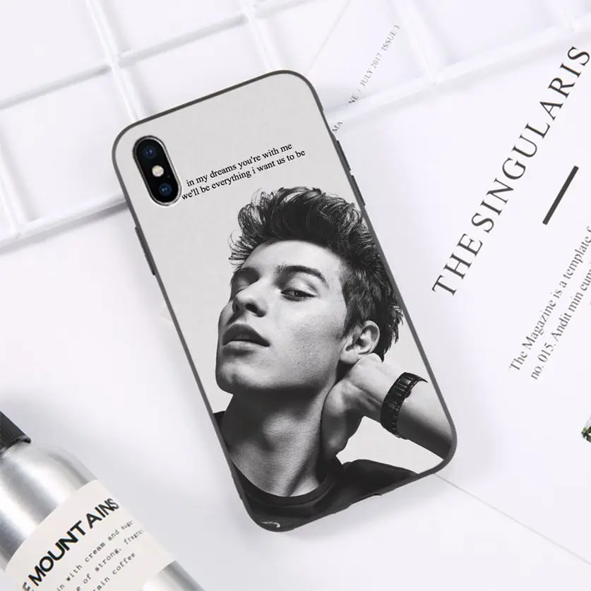 Чехол для телефона с канадской поп-певицей Шон мендесом чехол iPhone 11 pro XS MAX 8 7 6 6S Plus
