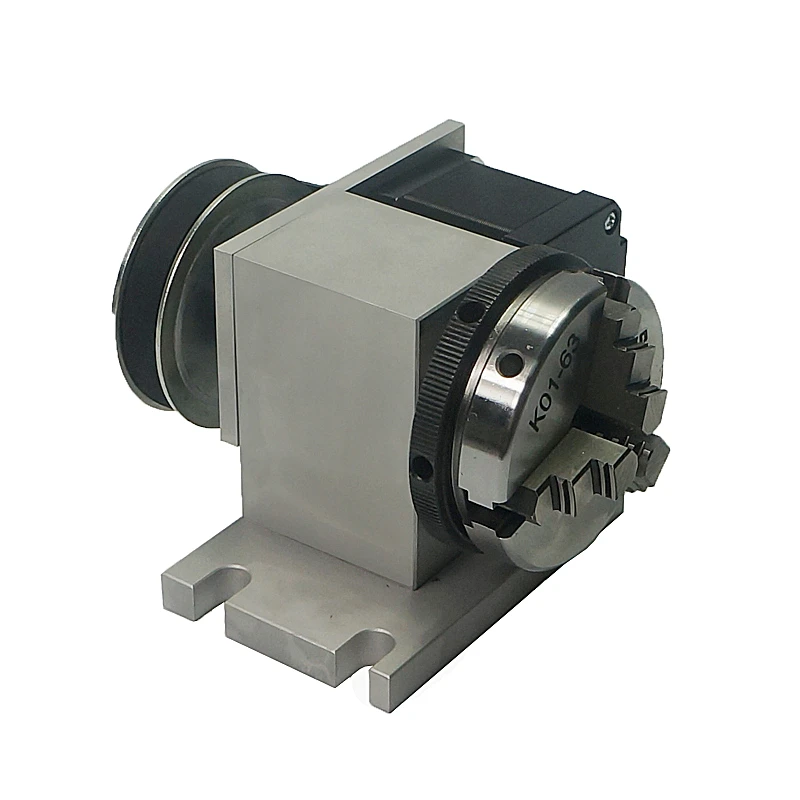 New CNC Tailstock Rotary 4th Axis with Chuck 65mm for Woodworking Engraving Machine | Инструменты