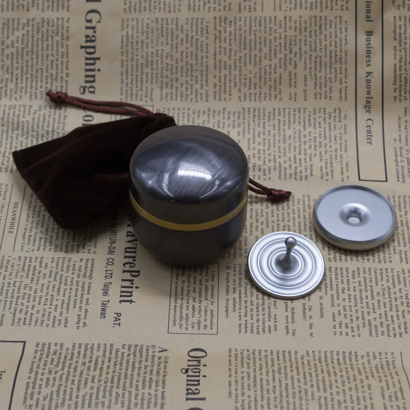 Спиннер ручной витой из нержавеющей стали с гироскопом в виде капли