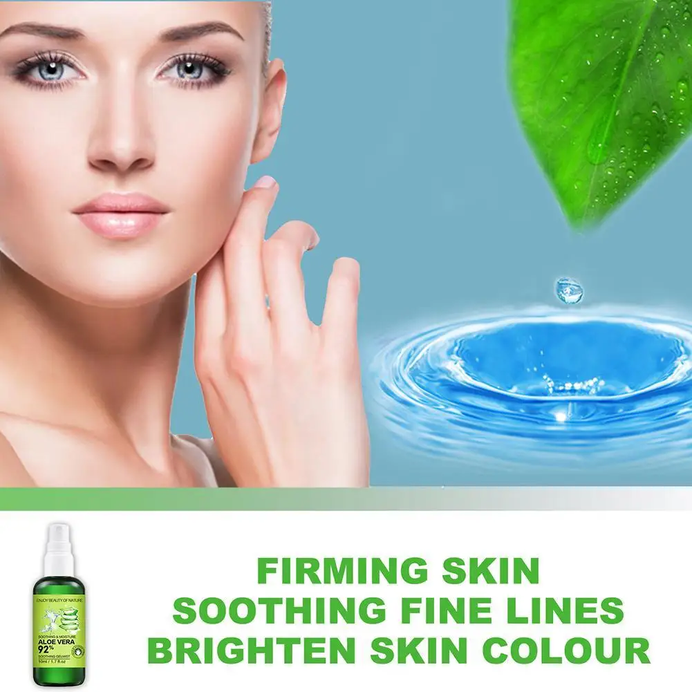 

Soothing & Moisture Aloe Vera 92% Soothing Gel Mist Skin Soothing Face Spray 150ml Moisturiser Serum Aloe K1L1