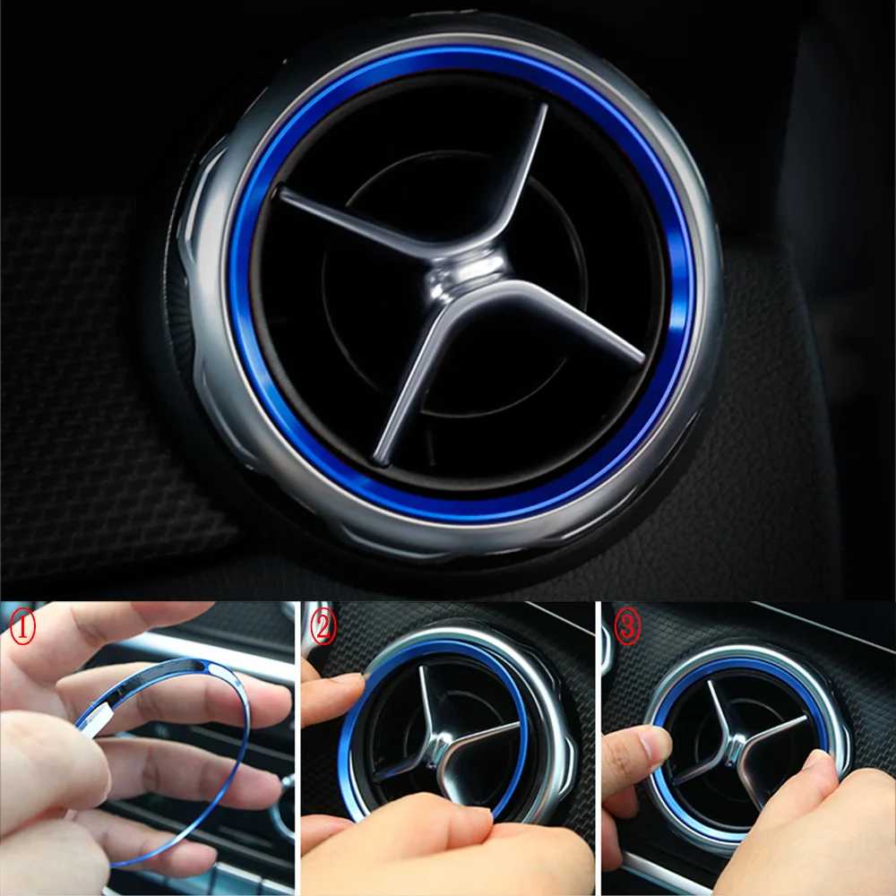 Декоративная наклейка на решетку вентиляционного отверстия для Mercedes benz GLA Class X156