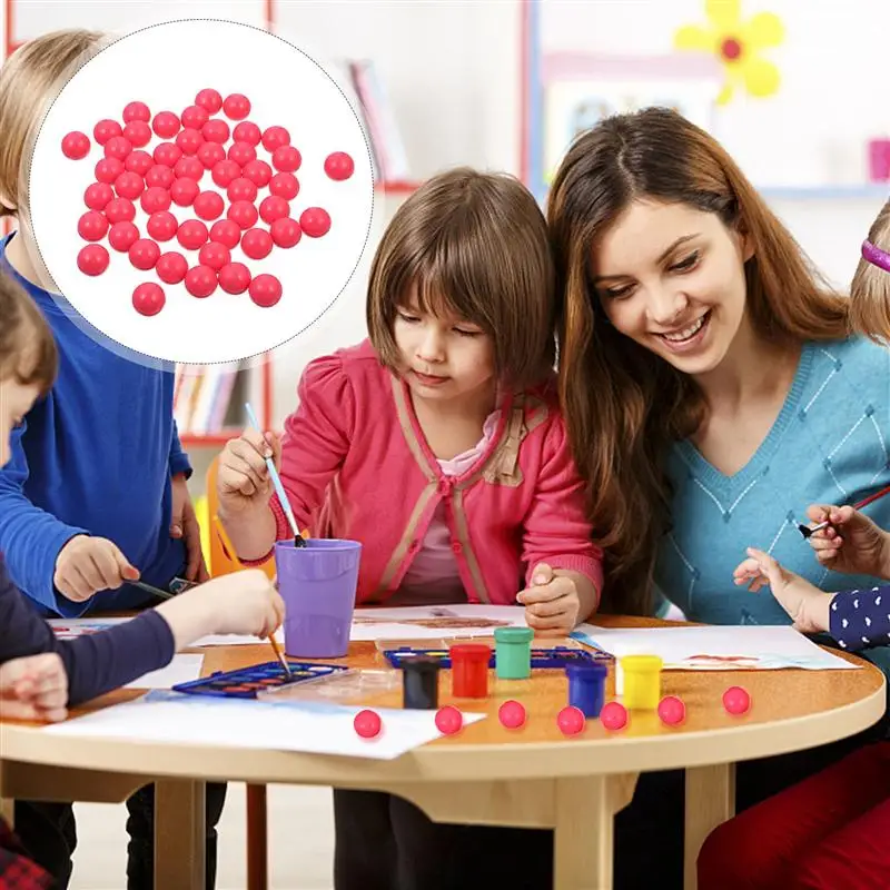 

50pcs Probability Thickened Teaching Toy Teaching Ball Ball Toy for Baby Kids