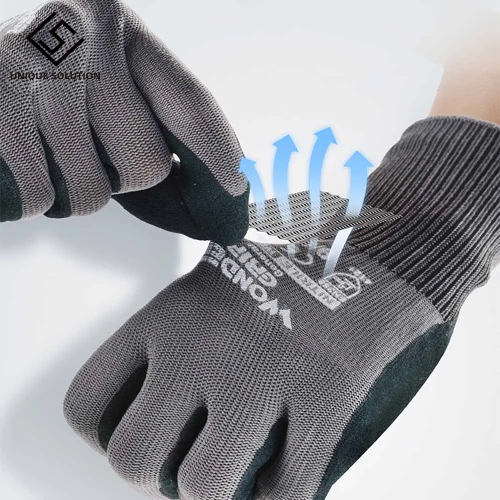 Садовые перчатки нитриловые резиновые для садоводства легко копаются и