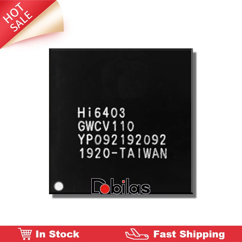 1 шт. HI6403 GWCV110 аудио IC код BGA для Huawei музыкальный звуковой чип сотовых телефонов