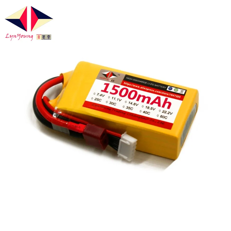 Аккумулятор HX Lipo 14 8 в 1500 мА/ч 25C 30C 35C 40C 60C для радиоуправляемого дрона