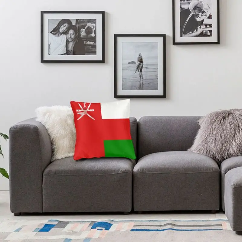 Оман флаг наволочка домашний Декор Подушка Чехол для автомобиля двухсторонняя