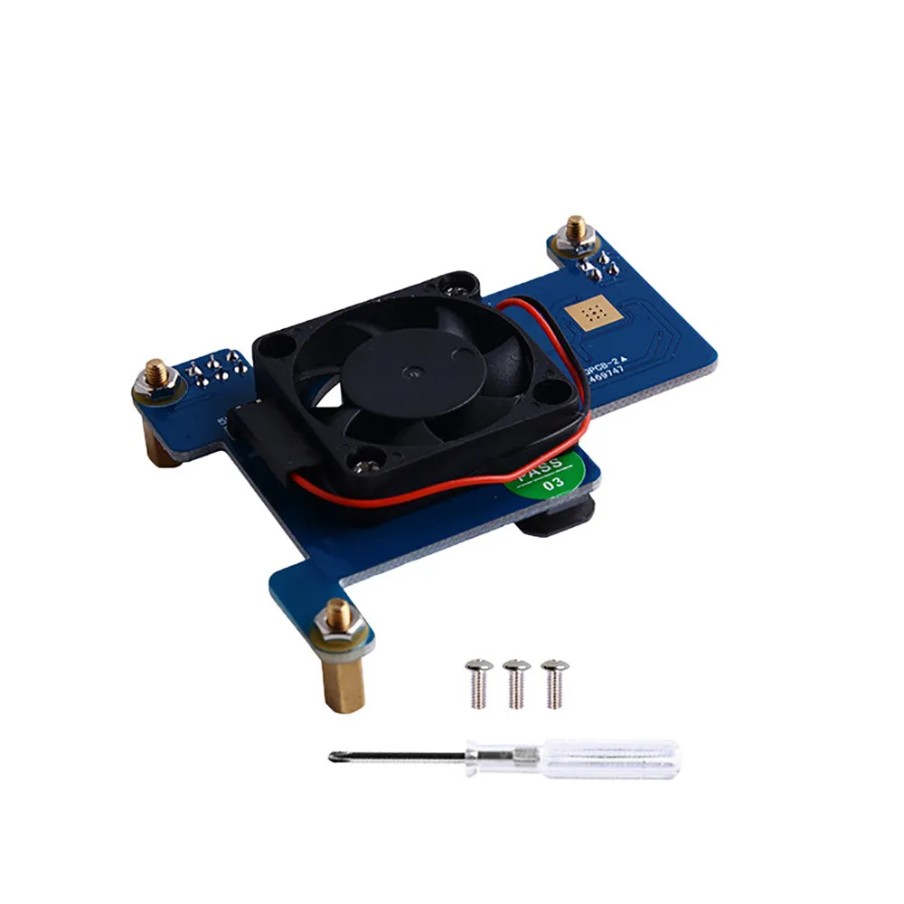 

Replacement Power Over Ethernet Module With Cooling Fan for Raspberry Pi 4B/3B+/3B Accessories