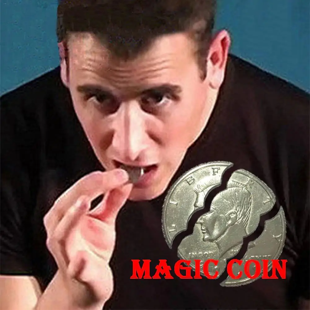 Волшебные монеты и бумажные восстанавливаемая иллюзия монета для магических шоу