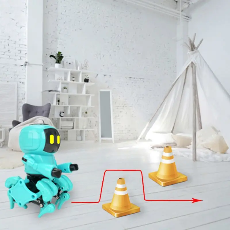 Intelligent Induction Robot DIY Electric Follow Robots with Sensor Gesture Avoid Obstacles Kids Educational Toys | Игрушки и хобби