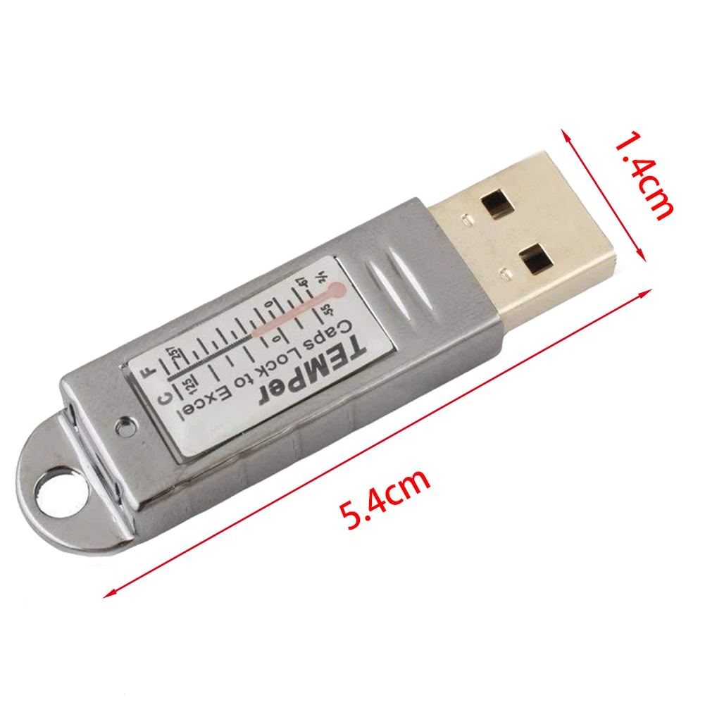 Mini Temperature Sensor Analysis USB Thermometer Accessories Computer Laptop Tools Alarm Data Logger PC Machine Room Tester | Инструменты