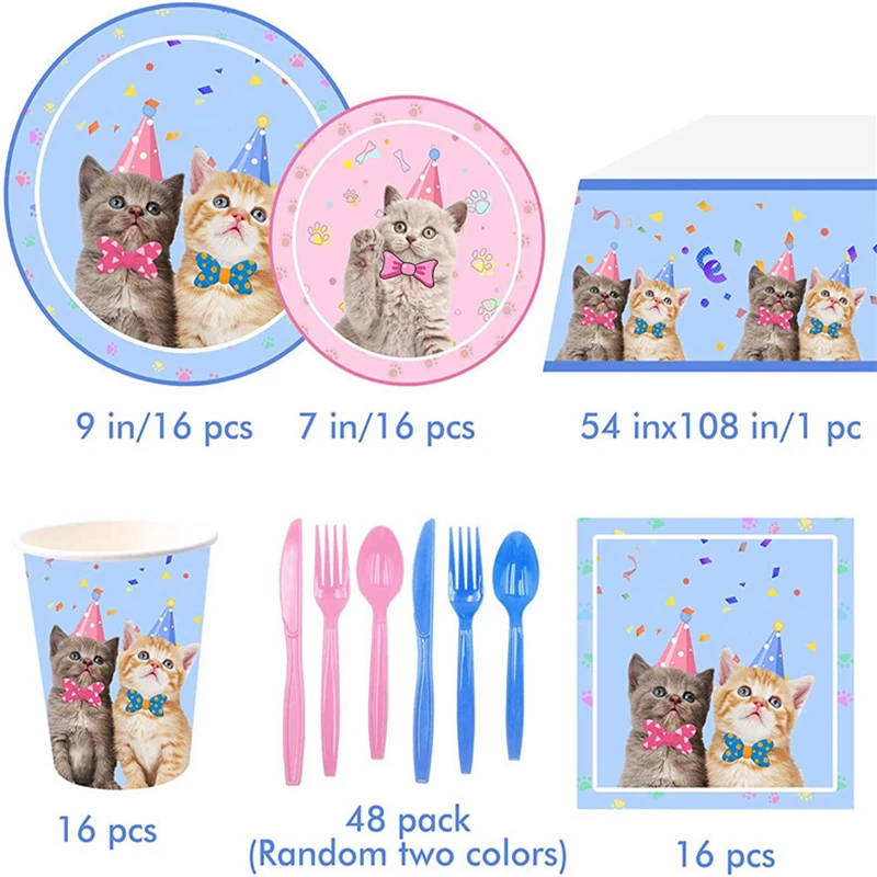 Новые товары для домашних животных и кошек одноразовые праздничные бумажные