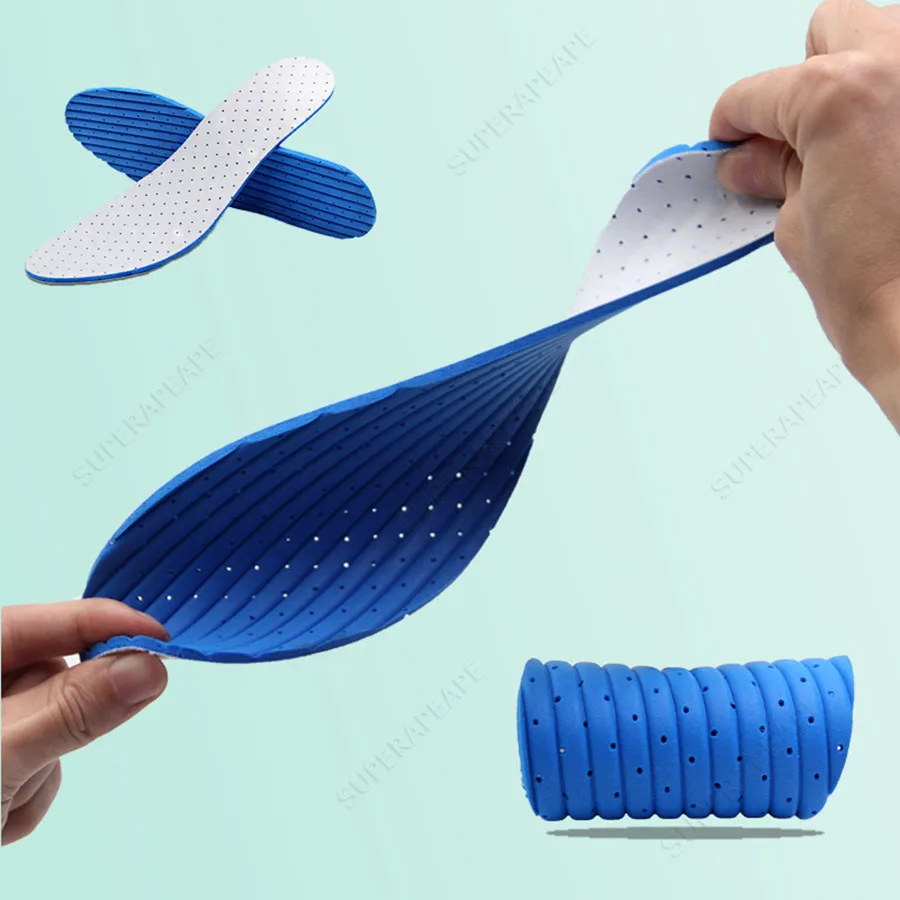 Впитывающие пот дышащие дезодорирующие стельки из материала стрейч Подошвенный
