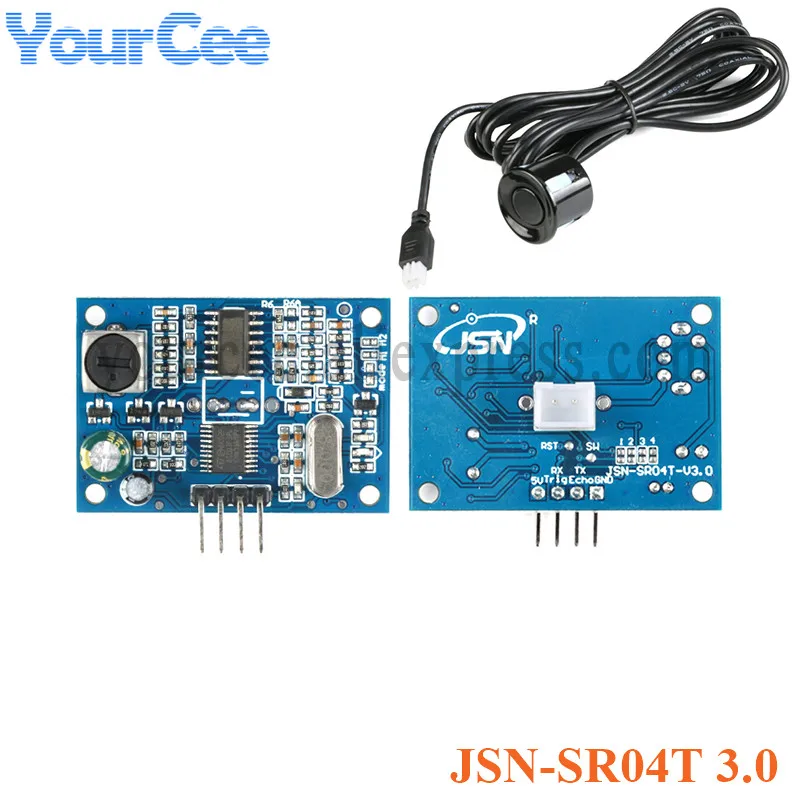 

JSN-SR04T Waterproof Ultrasonic Module JSN SR04T Water Proof Integrated Distance Measuring Transducer Sensor for Arduino