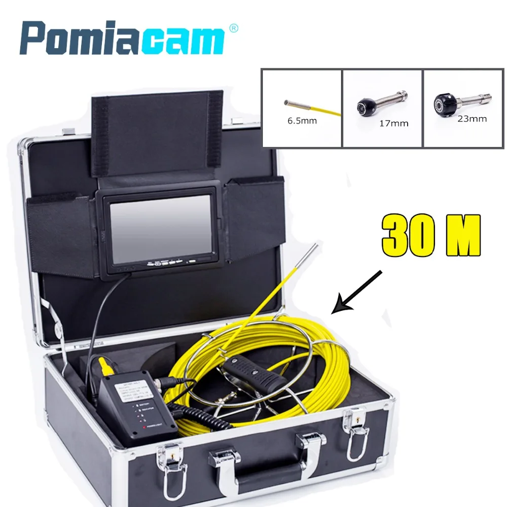 WP70 30 м/100 футов кабель для подводной очистки воздуховода трубка проверки труб