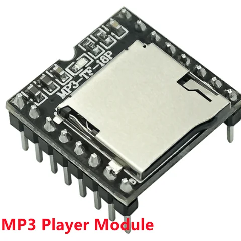 Мини mp3-плеер с открытым исходным кодом, мини-плеер, модуль разработки для-DFPLAYER