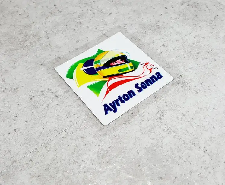 Автомобильный спорт навсегда Айртон наклейки Сенна Sempre Светоотражающие Vnyl