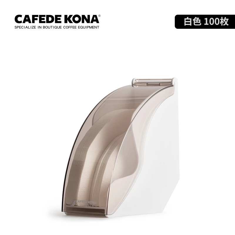 Cafede kona V60 держатель для бумаги с фильтром в форме конуса бумажная коробка