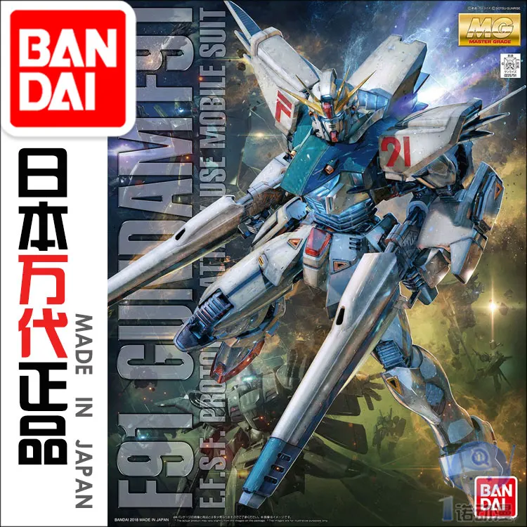 

F-91 F91 1/100 Bandai Gundam MG F91 Gundam Ver 2,0, фигурка, набор M, игрушка
