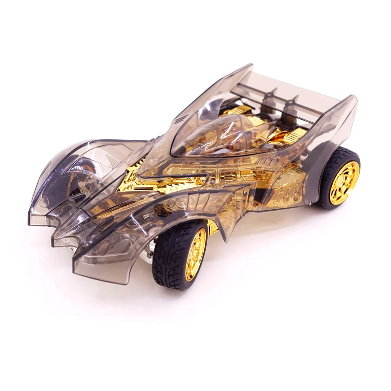 DD Mini 4WD Автомобильная модель с гальваническим покрытием прозрачная версия