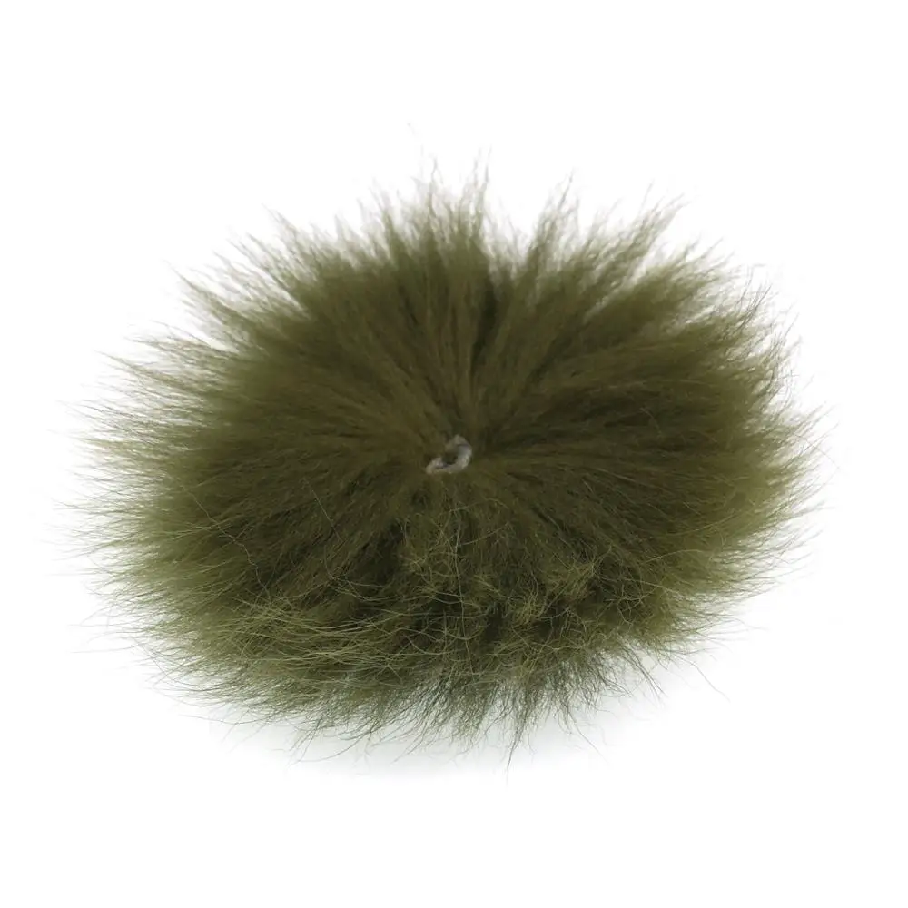 Vampfly 1PC 12 Colors Fishing Fly Tying Arctic Fox Tail Material For Knitting Streamer Flies Saltwater Fresh Water - купить по