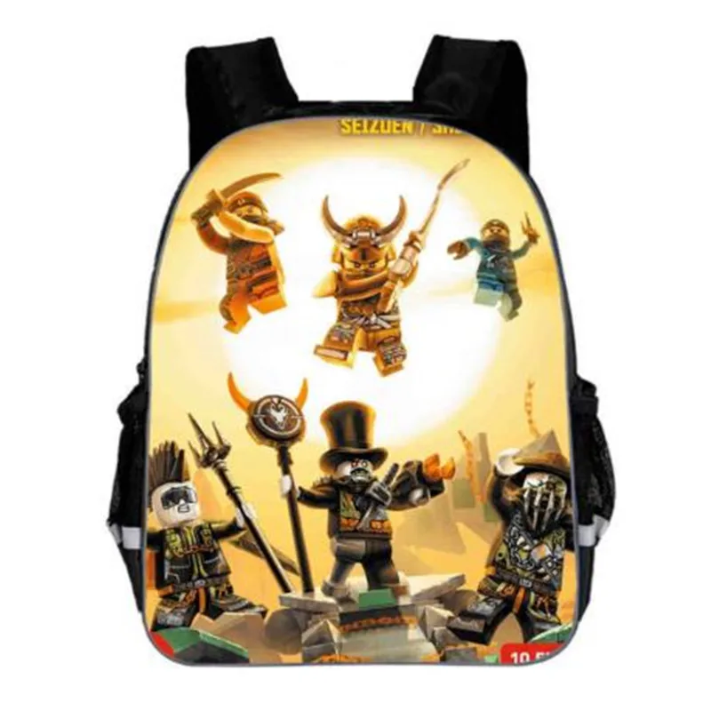 Рюкзак Ninjago для мальчиков водонепроницаемый нейлоновый рюкзак с 3D принтом
