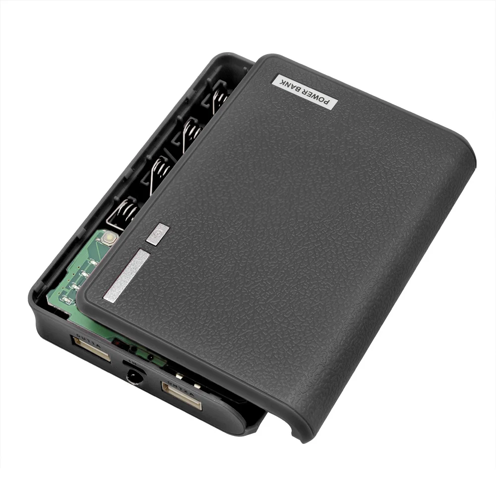 USB 4*18650 Внешний аккумулятор контейнер для аккумулятора DIY корпус чехол 18650