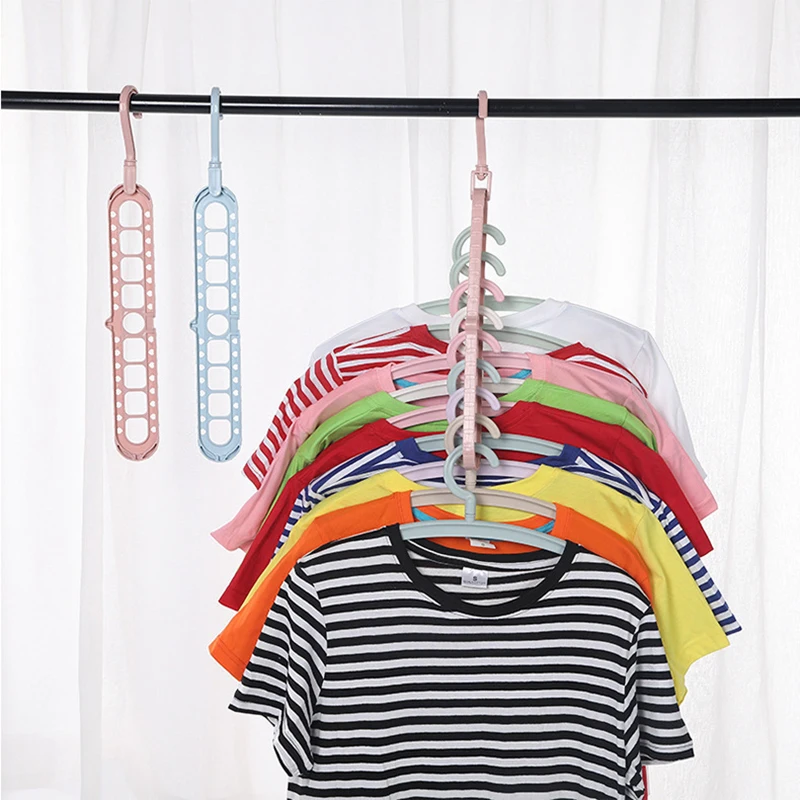 

Волшебная многопортовая подвесная круглая вешалка для одежды сушилка для одежды Вешалки для одежды домашние вешалки для хранения случайны...