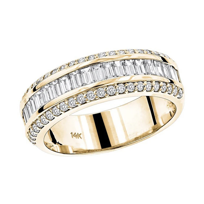 

Fashion Shiny Rhinestone Rings for Women Men Couple Aesthetic Stainless Steel Luxury Round Finger Ring New Wedding Jewelry Gift