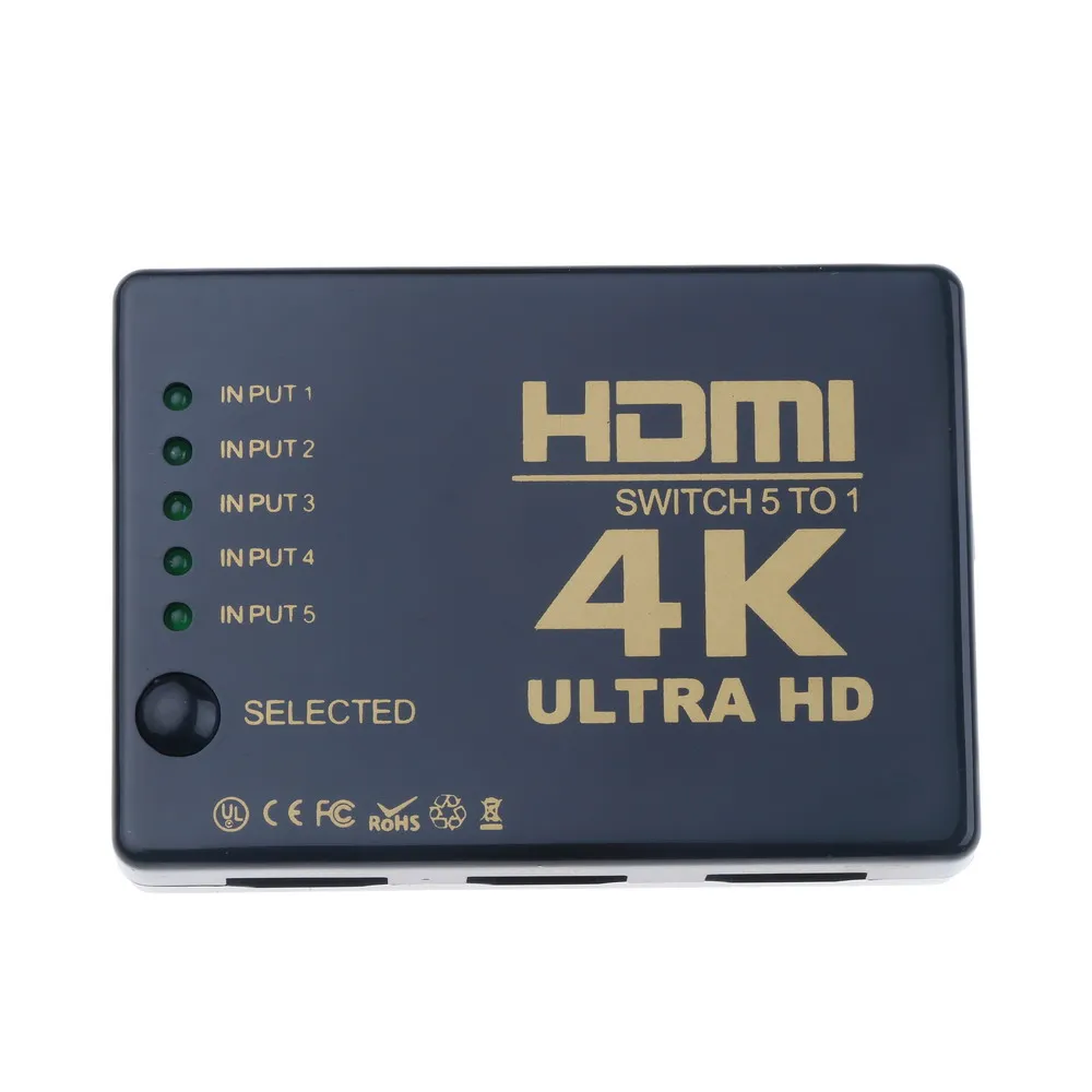 Беспроводной пульт дистанционного управления 2K * 4K Switcher True Matrix Switch Splitter Hub Box для PS3