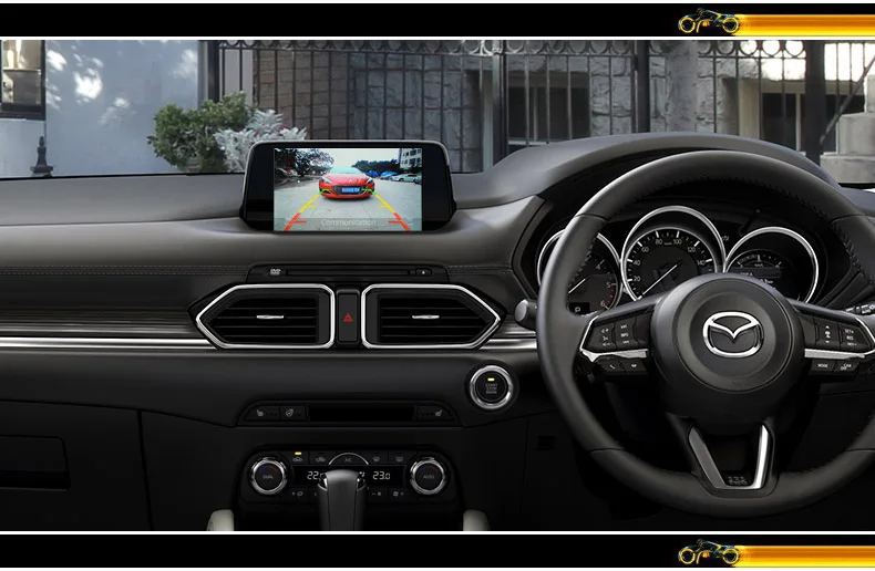 Камера заднего вида для Mazda CX-5 CX 5 CX5 KF /с реле мощности цвет HD CCD ночного видения Автомобильная камера заднего вида