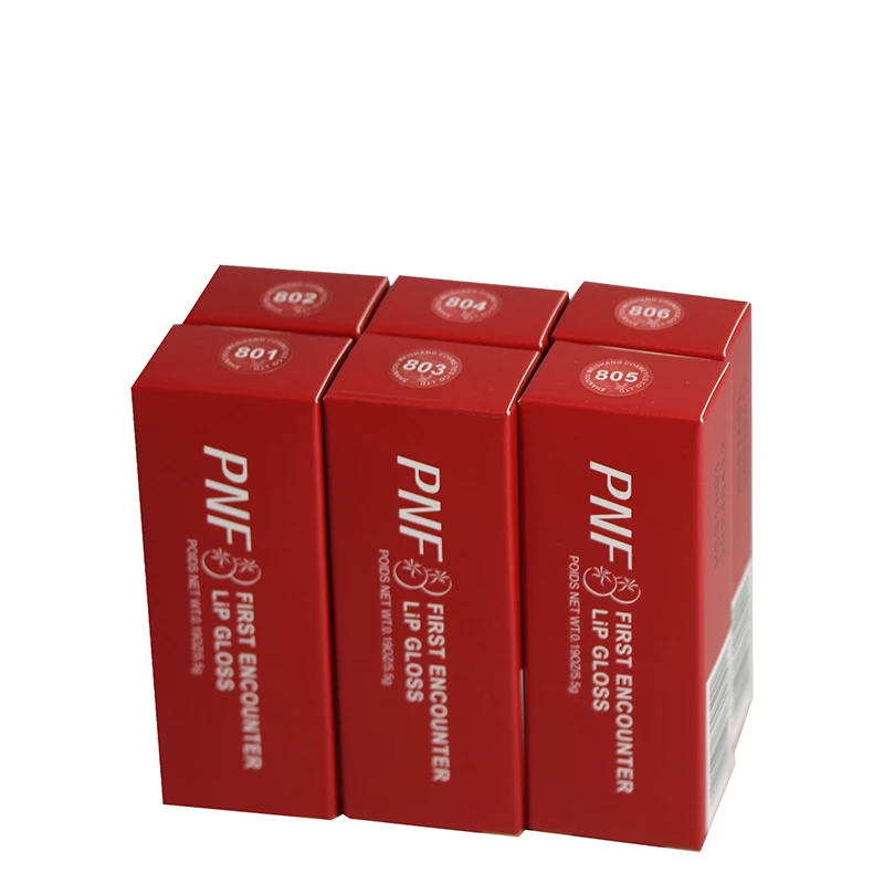 1 шт. маленькая глазурная Губная помада для кровяных сосудов стойкая увлажняющая