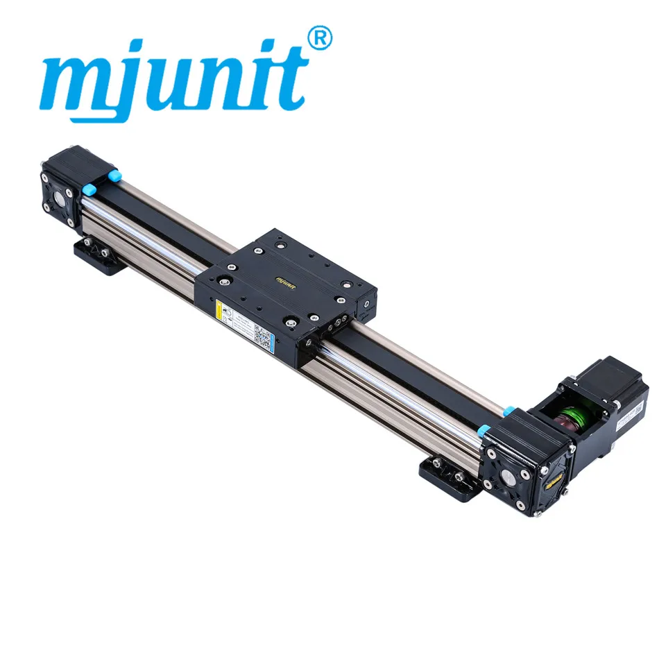 

mjunit customized automatic linear slide module with high speed step or servo motor used synchronous belt guide manipulator line