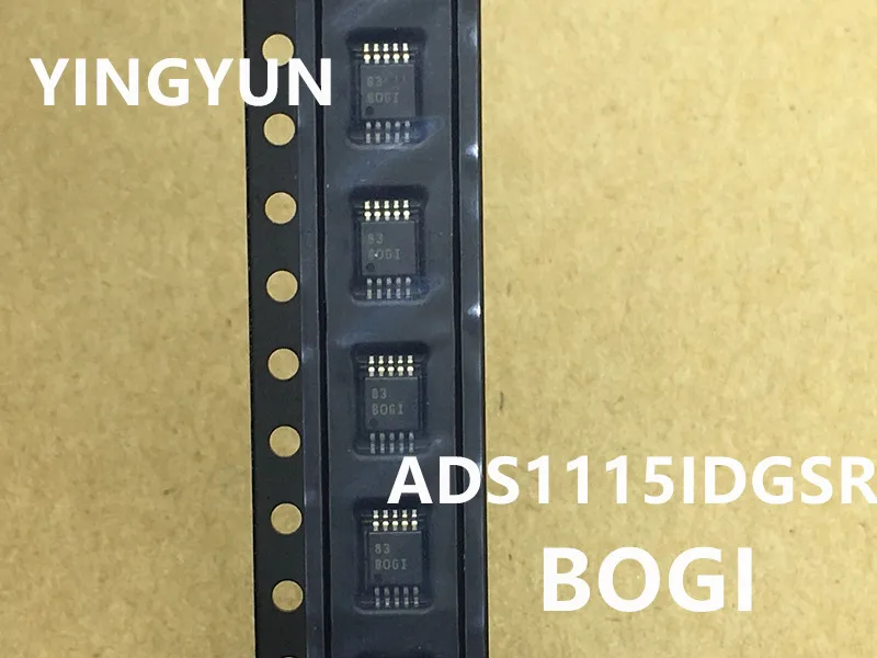 5 шт./лот BOGI ADS1115IDGSR ADS1115 MSOP 10 аналого цифровой преобразователь микросхема новый