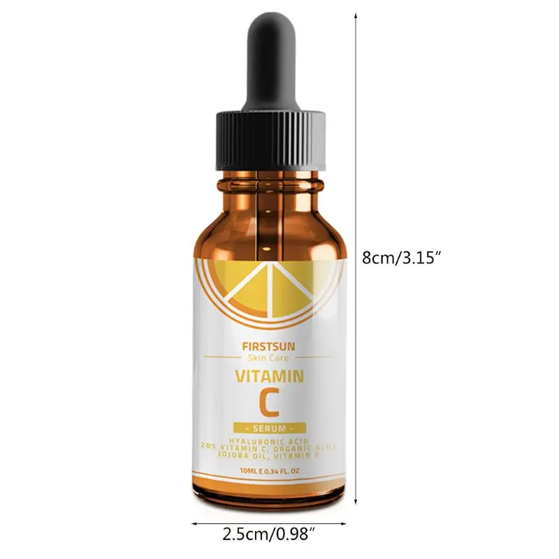 10 мл Витамин С Сыворотка против морщин старения Веснушка удаление кожи